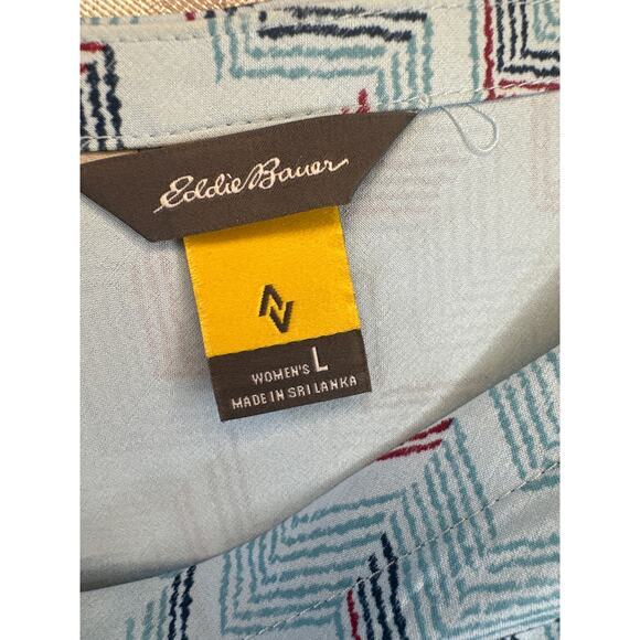 Eddie Bauer‎ Women’s Travex Tank Top Blouse Shirt Size L Moisture-Wickin… - Picture 6 of 7